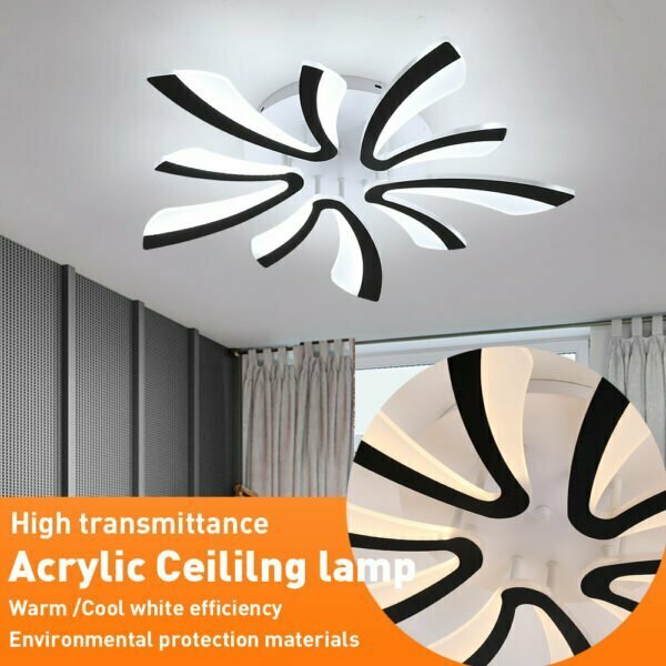 acrylic dimmable led ceiling lights