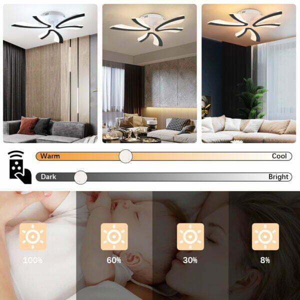 ceiling light with remote CCT