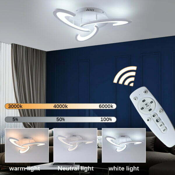 dimmable ceiling led lights for bedroom