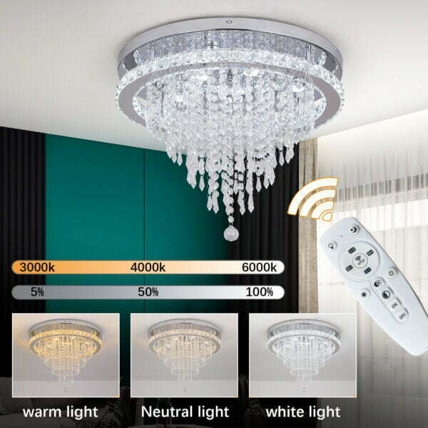dimmable led raindrop ceiling lights