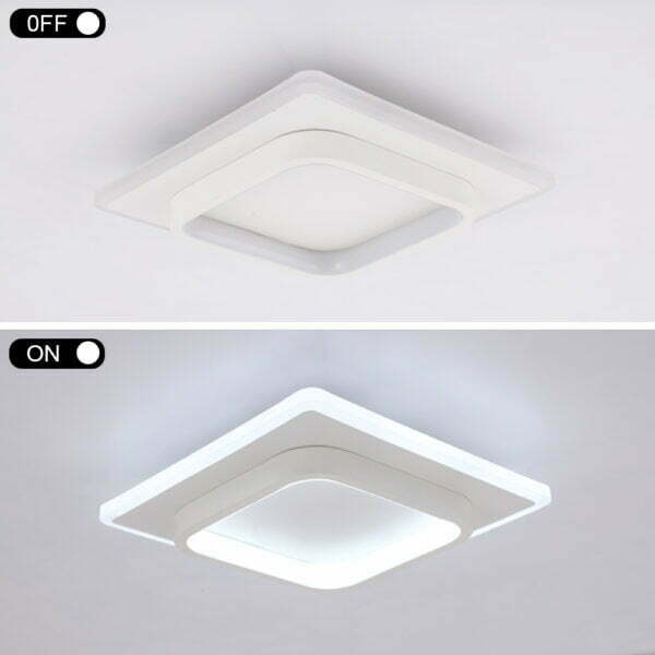 hallway ceiling light fixtures white light
