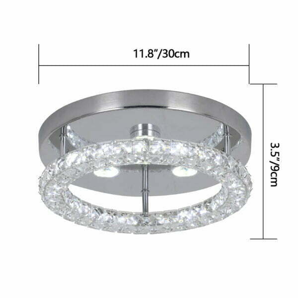 halo ceiling lights size