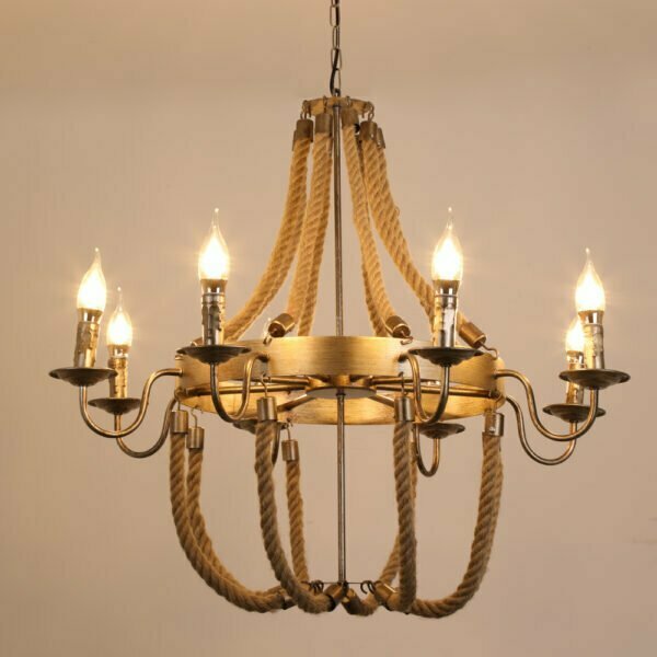 hanging candle chandelier