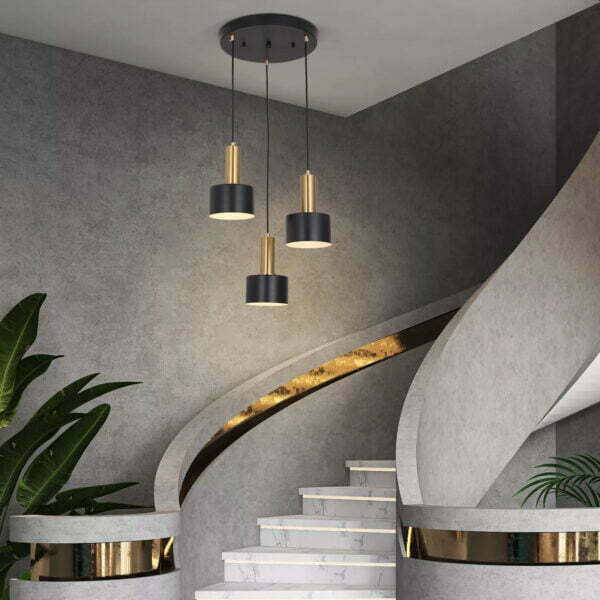 pendant lights staircase