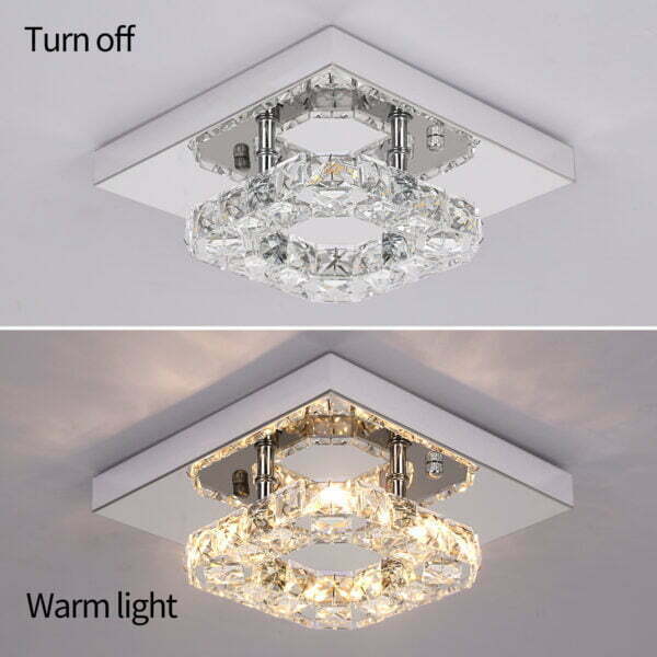 small ceiling light fixtures warm light