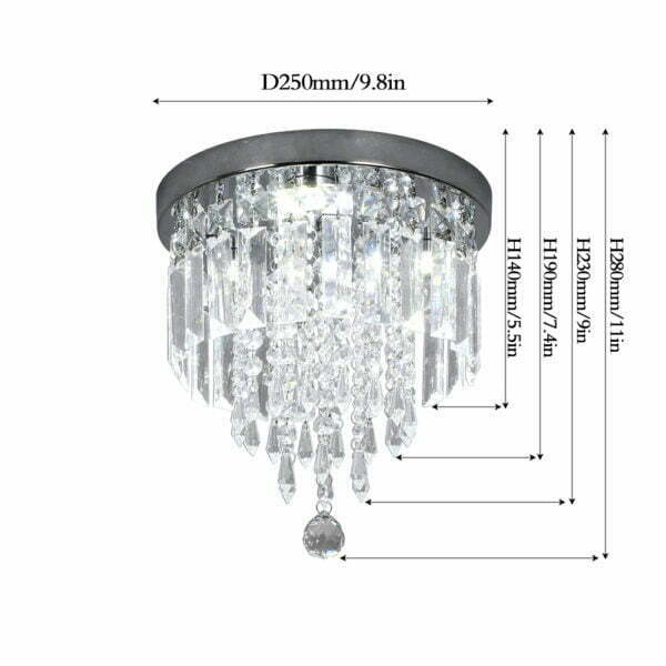 led ceiling lights for home size