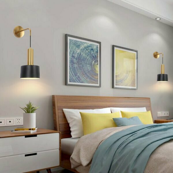 wall mounted bed lamps