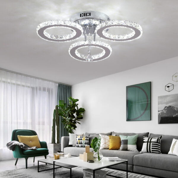 3 rings smart led ceiling lights