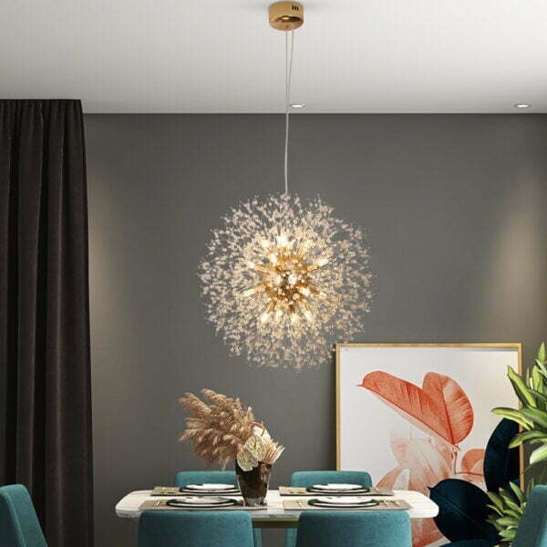 dandelion chandelier for dining table