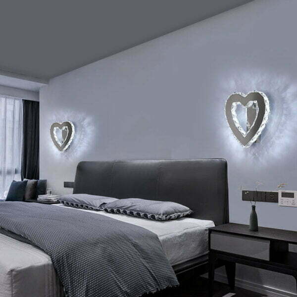 crystal wall lamp for bedroom