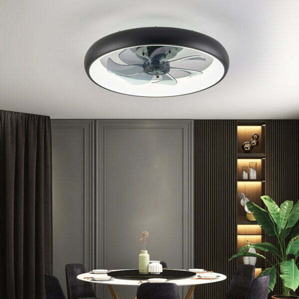 dining table ceiling fan with led light and remote