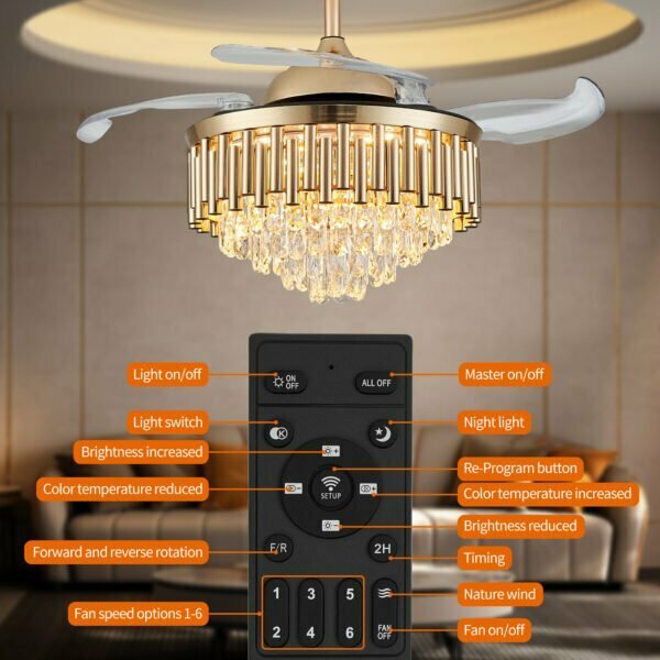 remote control indoor ceiling fans with lights