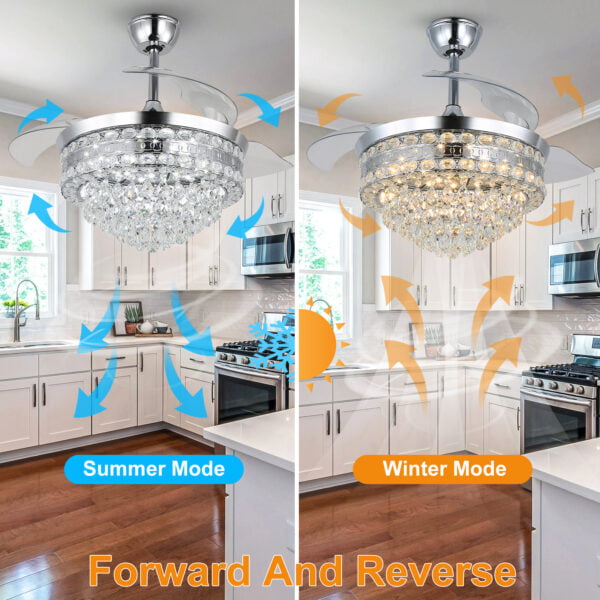 reversible luxury ceiling fans with lights