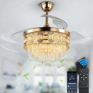 remote ceiling fan with light
